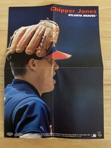 1997 Fleer Sports Illustrated Great Shots Mini Posters #NNO Chipper Jones