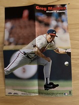 1997 Fleer Sports Illustrated Great Shots Mini Posters #NNO Greg Maddux