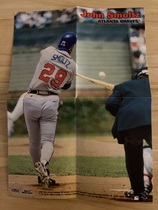 1997 Fleer Sports Illustrated Great Shots Mini Posters #NNO John Smoltz