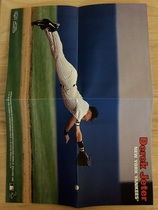 1997 Fleer Sports Illustrated Great Shots Mini Posters #NNO Derek Jeter