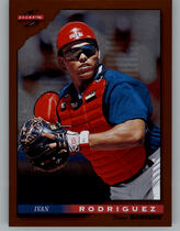 1996 Score Dugout Collection Set B #B27 Ivan Rodriguez