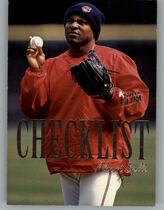 1996 Ultra Checklists Series 2 #1 Albert Belle