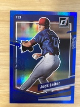 2023 Donruss Holo Blue #118 Jack Leiter