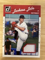 2023 Donruss Retro 1990 Materials #5 Jackson Jobe