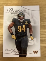 2023 Panini Prestige #294 Daron Payne