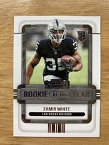 2022 Panini Contenders Rookie of the Year Contenders #14 Zamir White