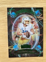 2022 Panini Contenders Supernatural Emerald #7 Justin Herbert