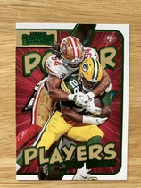 2022 Panini Contenders Power Players Emerald #15 Fred Warner
