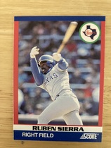 1991 Score 100 Superstars #12 Ruben Sierra