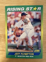 1992 Score 100 Rising Stars #13 Jeff Plympton