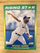 1992 Score 100 Rising Stars #48 Reggie Harris