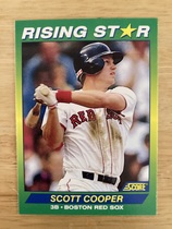 1992 Score 100 Rising Stars #88 Scott Cooper