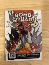 2022 Donruss Optic Bomb Squad #BS-10 Nicholas Castellanos