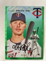 2023 Topps Chrome Platinum Anniversary Green Wave Refractor #288 Max Kepler