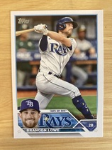 2023 Topps Base Set #36 Brandon Lowe