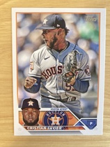 2023 Topps Base Set #55 Cristian Javier