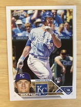 2023 Topps Base Set #182 Nick Pratto