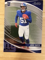 2025 Panini Absolute (Retail) #101 Abdul Carter