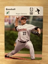 2005 Leaf Sportscasters 50 White Fielding-Glove #42 Roger Clemens