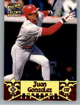 1998 Pacific Crown Royale Diamond Knights #23 Juan Gonzalez