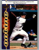 1998 Pacific Online Web Cards (Gold Lettering) #711 Aaron Ledesma