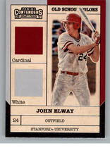 2017 Panini Contenders Draft Picks Old School Colors #4 John Elway