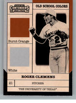 2017 Panini Contenders Draft Picks Old School Colors #8 Roger Clemens