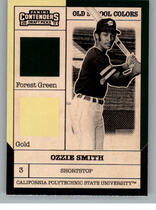 2017 Panini Contenders Draft Picks Old School Colors #9 Ozzie Smith