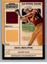 2017 Panini Contenders Draft Picks Old School Colors #10 Paul Molitor