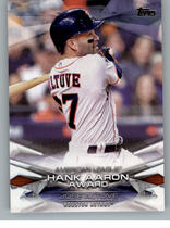 2018 Topps MLB Awards #MLBA-12 Jose Altuve