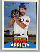 2016 Topps Heritage High Number Award Winners #AW-4 Jake Arrieta