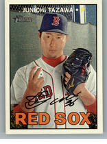 2016 Topps Heritage High Number #615 Junichi Tazawa