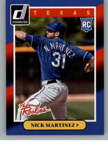 2014 Donruss The Rookies Series 2 #22 Nick Martinez