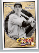 2010 Upper Deck Baseball Heroes #BH1 Joe DiMaggio