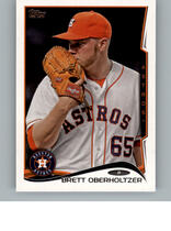 2014 Topps Mini #115 Brett Oberholtzer