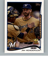 2014 Topps Mini #181 Jim Henderson