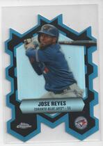 2013 Topps Chrome Chrome Connections Die Cuts #CC-JR Jose Reyes
