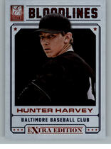 2013 Panini Elite Extra Edition Bloodlines #7 Bryan Harvey|Hunter Harvey