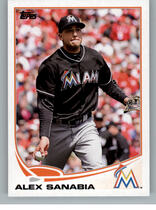 2013 Topps Update #US83 Alex Sanabia