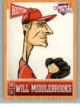 2013 Panini Triple Play #10 Will Middlebrooks