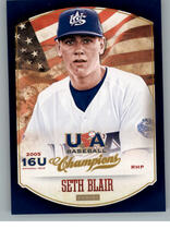 2013 Panini USA Baseball Champions #47 Seth Blair