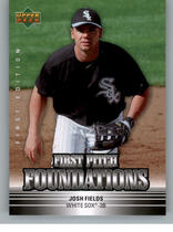 2007 Upper Deck First Edition First Pitch Foundations #JF Josh Fields