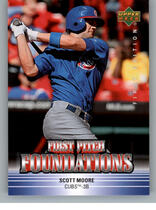 2007 Upper Deck First Edition First Pitch Foundations #SM Scott Moore