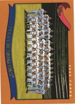 2002 Topps Base Set #669 Texas Rangers Team