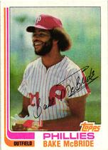 1982 Topps Base Set #745 Bake McBride