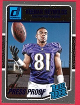 2016 Donruss Press Proofs Blue #379 Keenan Reynolds