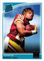 2018 Donruss Base Set #307 Derrius Guice
