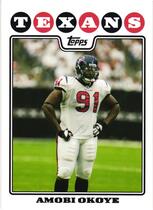 2008 Topps Base Set #204 Amobi Okoye