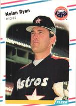 1988 Fleer Base Set #455 Nolan Ryan