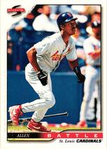 1996 Score Base Set #443 Allen Battle